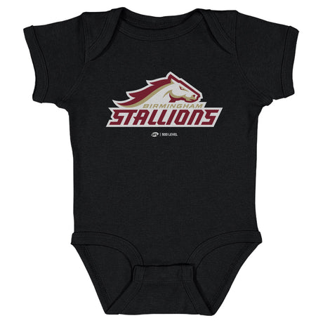 Birmingham Stallions Kids Baby Onesie | 500 LEVEL