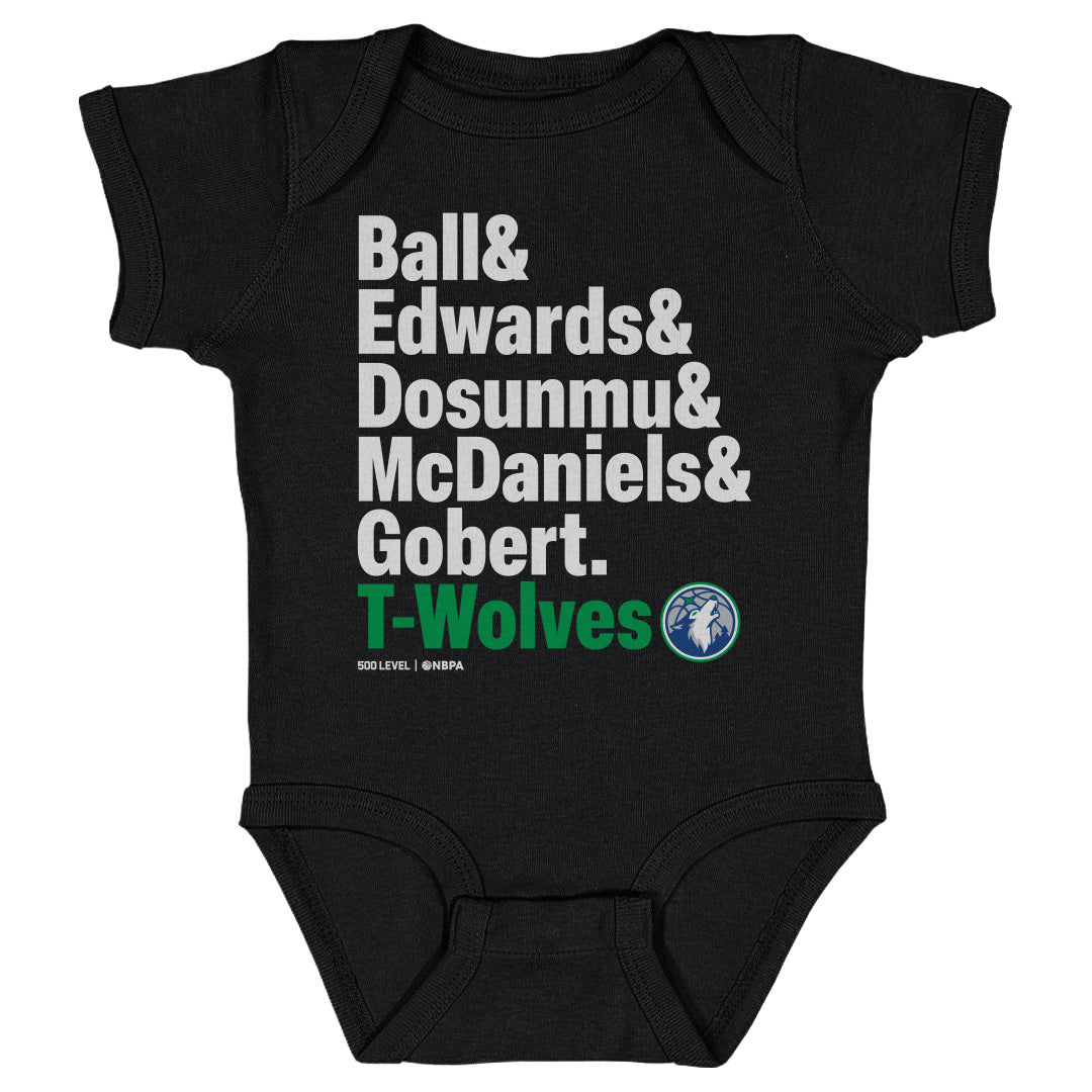 Minnesota Timberwolves Kids Baby Onesie | 500 LEVEL