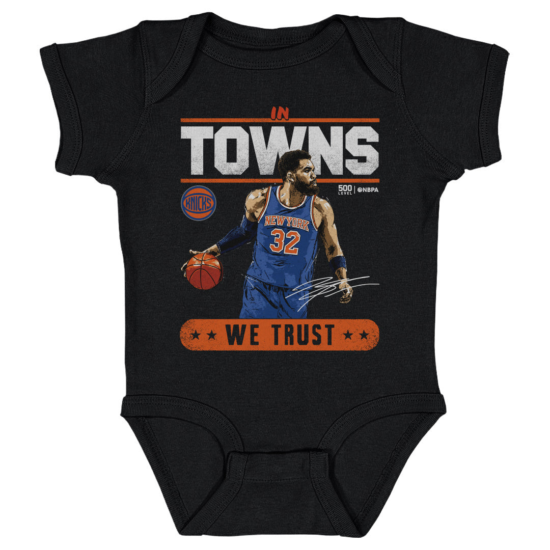 Karl-Anthony Towns Kids Baby Onesie | 500 LEVEL