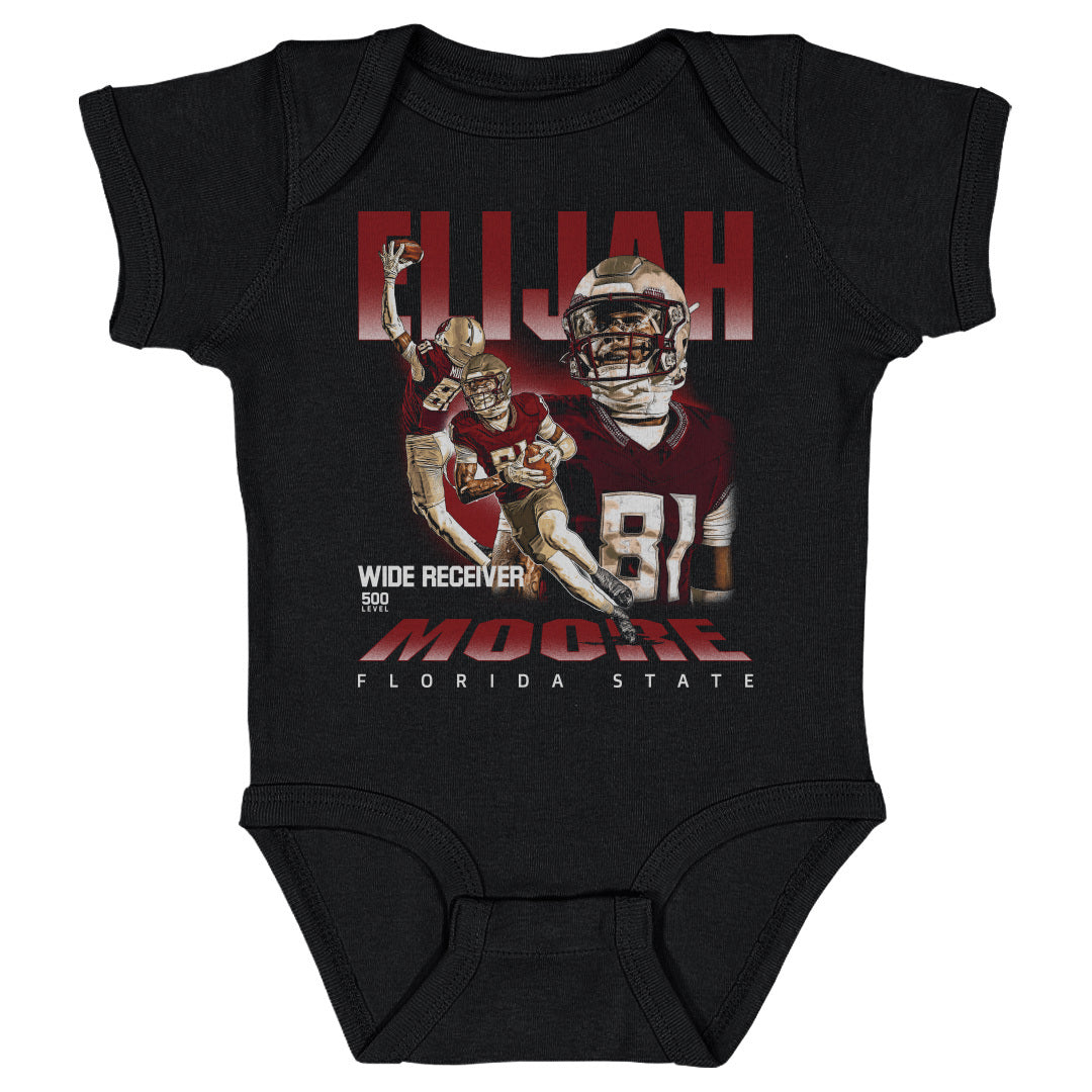 Elijah Moore Kids Baby Onesie | 500 LEVEL