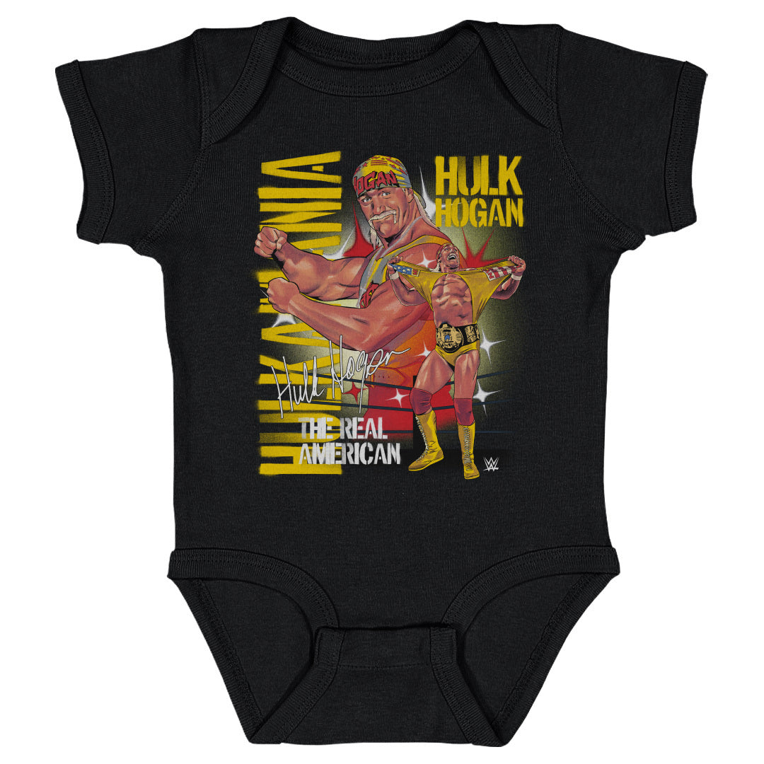 Hulk Hogan Kids Baby Onesie | 500 LEVEL