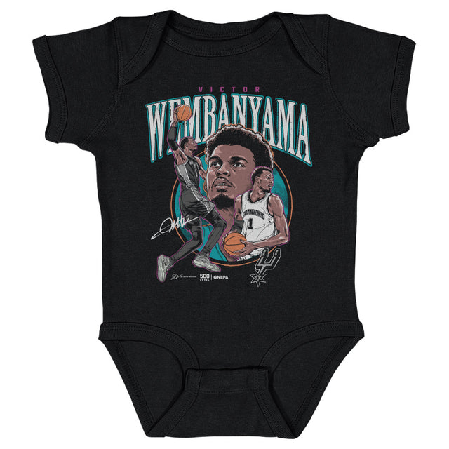 Victor Wembanyama Kids Baby Onesie | 500 LEVEL