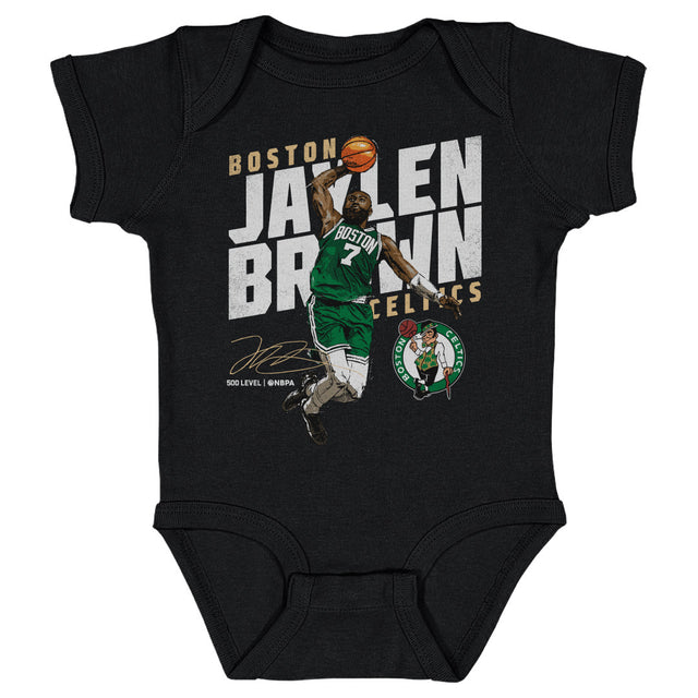 Jaylen Brown Kids Baby Onesie | 500 LEVEL