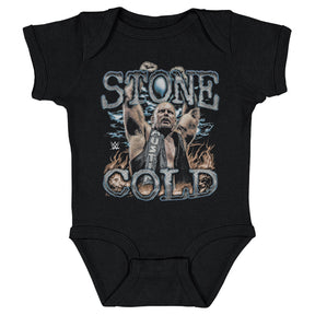 Stone Cold Steve Austin Kids Baby Onesie | 500 LEVEL