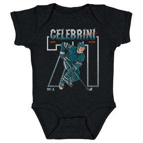 Macklin Celebrini Kids Baby Onesie | 500 LEVEL