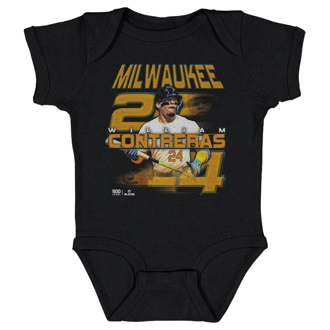 William Contreras Kids Baby Onesie | 500 LEVEL