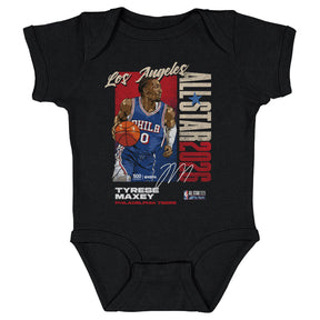Tyrese Maxey Kids Baby Onesie | 500 LEVEL