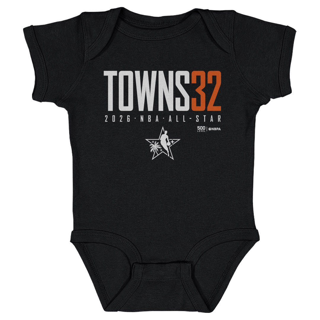 Karl-Anthony Towns Kids Baby Onesie | 500 LEVEL