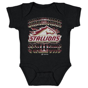 Birmingham Stallions Kids Baby Onesie | 500 LEVEL