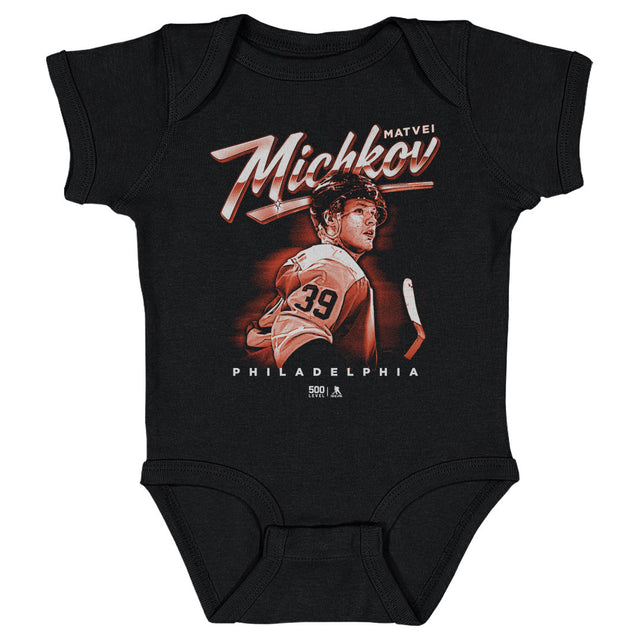 Matvei Michkov Kids Baby Onesie | 500 LEVEL