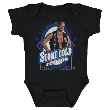 Stone Cold Steve Austin Kids Baby Onesie | 500 LEVEL