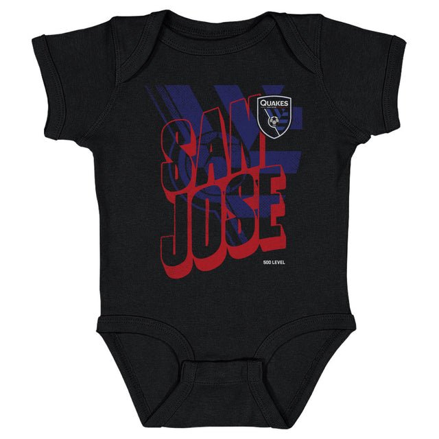 San Jose Earthquakes Kids Baby Onesie | 500 LEVEL