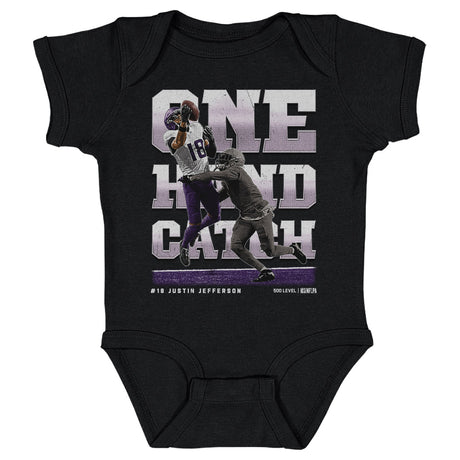 Justin Jefferson Kids Baby Onesie | 500 LEVEL
