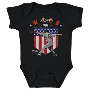 Logan Webb Kids Baby Onesie | 500 LEVEL