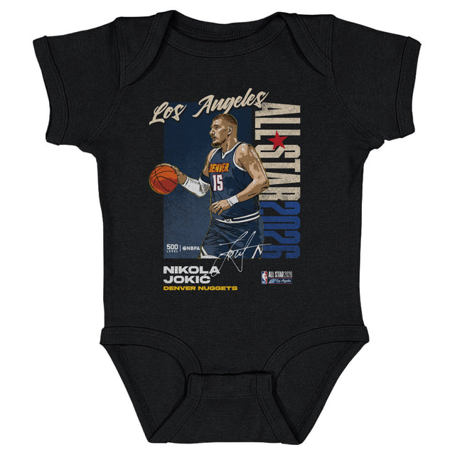 Nikola Jokic Kids Baby Onesie | 500 LEVEL
