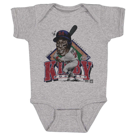 Kirby Puckett Kids Baby Onesie | 500 LEVEL