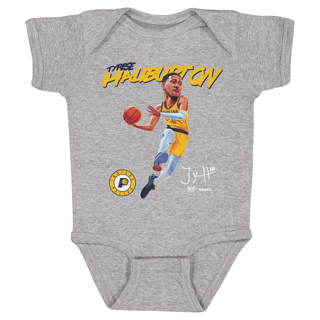 Tyrese Haliburton Kids Baby Onesie | 500 LEVEL