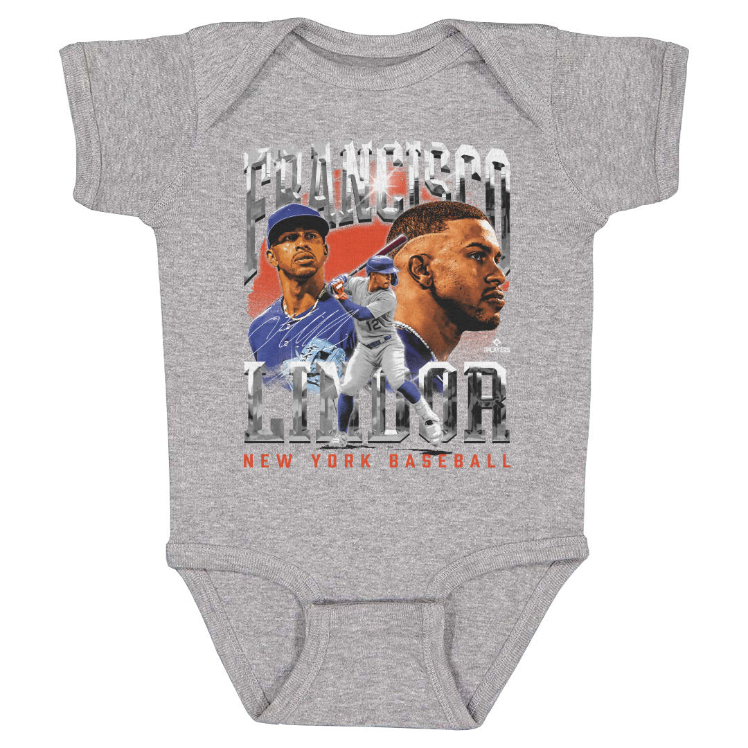Francisco Lindor Kids Baby Onesie | 500 LEVEL