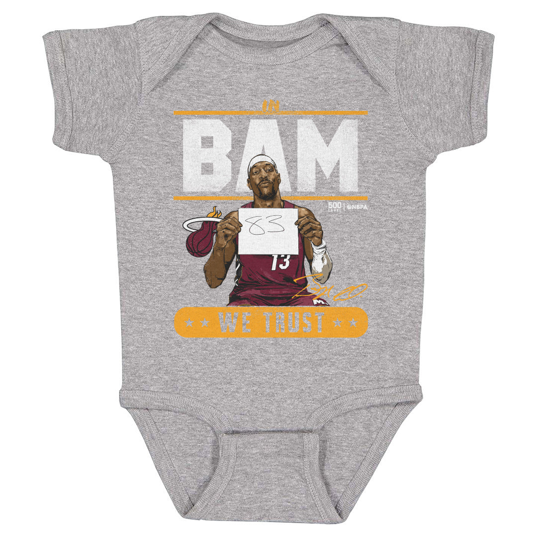 Bam Adebayo Kids Baby Onesie | 500 LEVEL