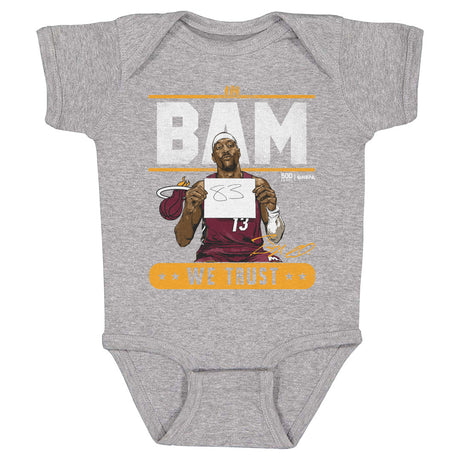 Bam Adebayo Kids Baby Onesie | 500 LEVEL