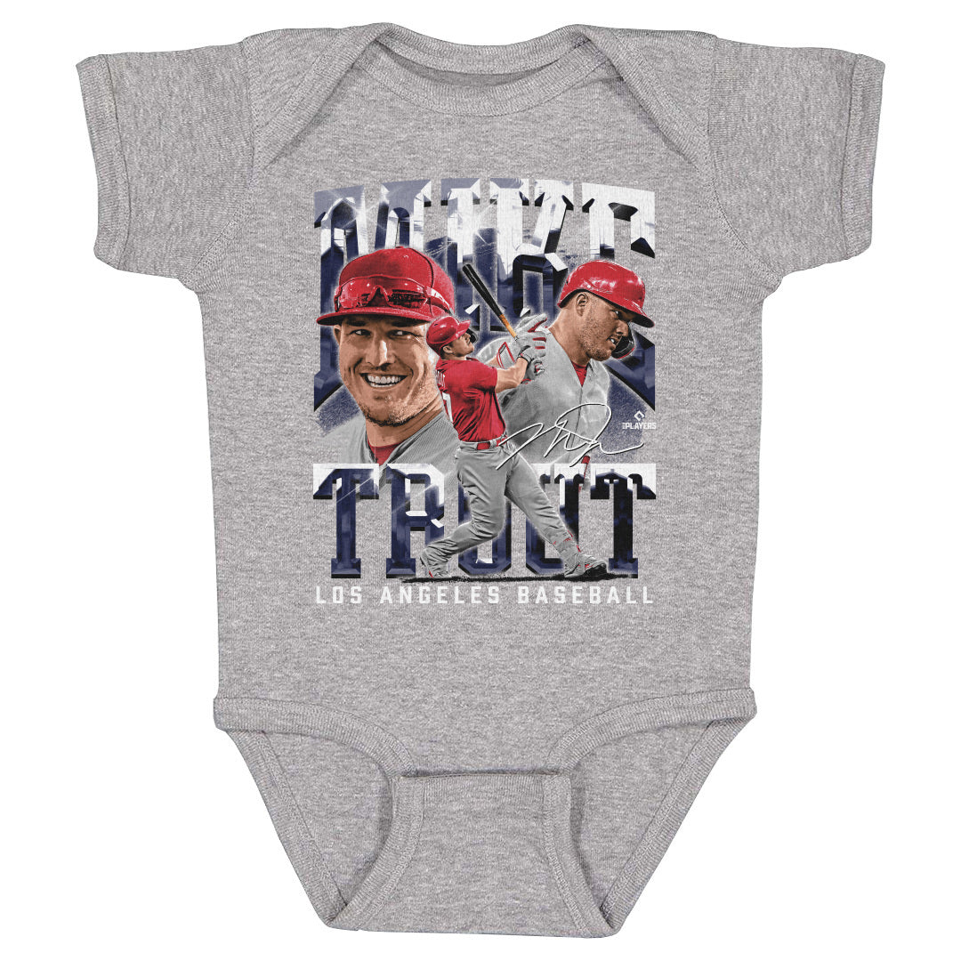 Mike Trout Kids Baby Onesie | 500 LEVEL
