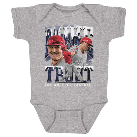 Mike Trout Kids Baby Onesie | 500 LEVEL