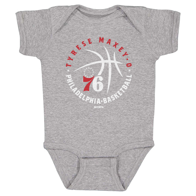 Tyrese Maxey Kids Baby Onesie | 500 LEVEL