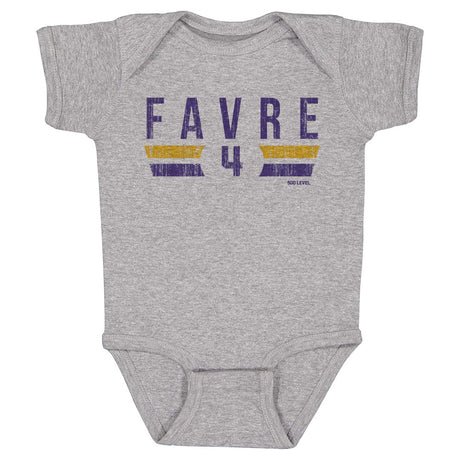 Brett Favre Kids Baby Onesie | 500 LEVEL