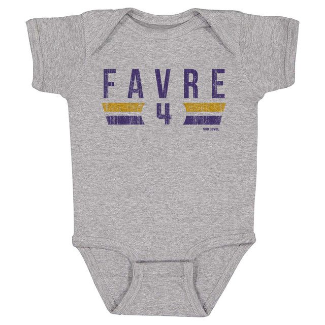 Brett Favre Kids Baby Onesie | 500 LEVEL