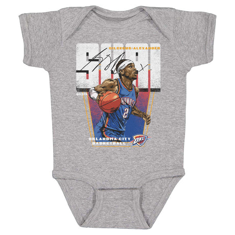 Shai Gilgeous-Alexander Kids Baby Onesie | 500 LEVEL