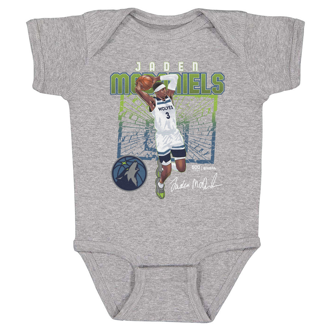 Jaden McDaniels Kids Baby Onesie | 500 LEVEL