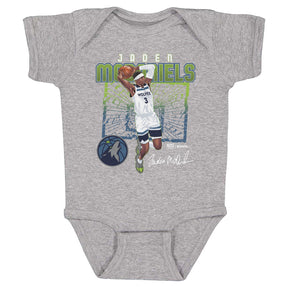 Jaden McDaniels Kids Baby Onesie | 500 LEVEL
