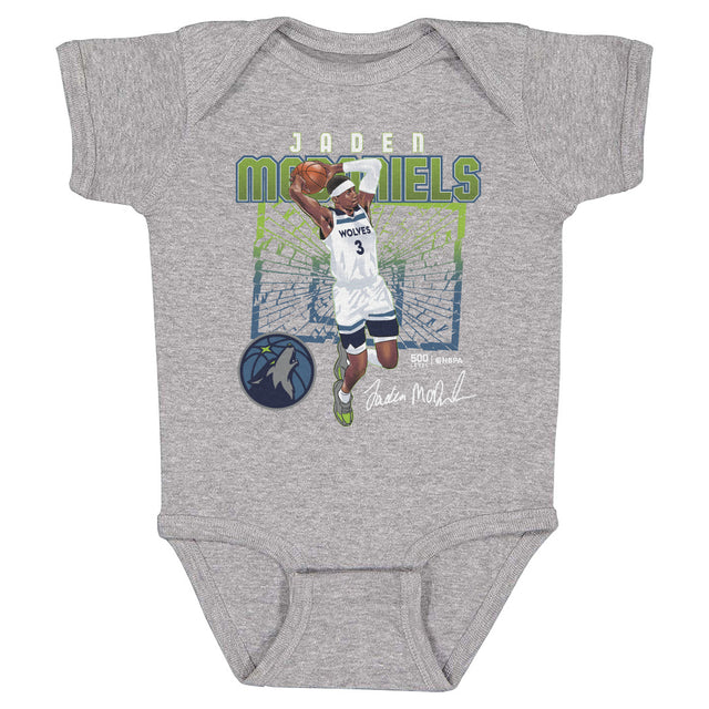Jaden McDaniels Kids Baby Onesie | 500 LEVEL