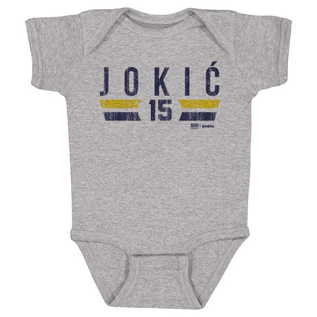Nikola Jokic Kids Baby Onesie | 500 LEVEL