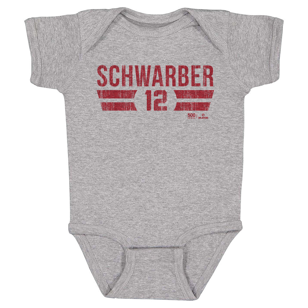 Kyle Schwarber Kids Baby Onesie | 500 LEVEL