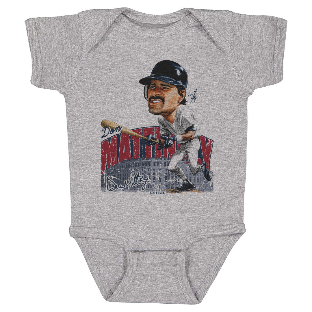 Don Mattingly Kids Baby Onesie | 500 LEVEL