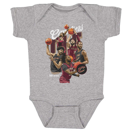 Cleveland Cavaliers Kids Baby Onesie | 500 LEVEL