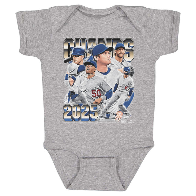 Los Angeles D Baseball Kids Baby Onesie | 500 LEVEL