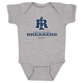 Rhode Island Breakers Kids Baby Onesie | 500 LEVEL