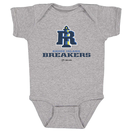 Rhode Island Breakers Kids Baby Onesie | 500 LEVEL