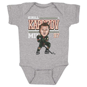 Kirill Kaprizov Kids Baby Onesie | 500 LEVEL