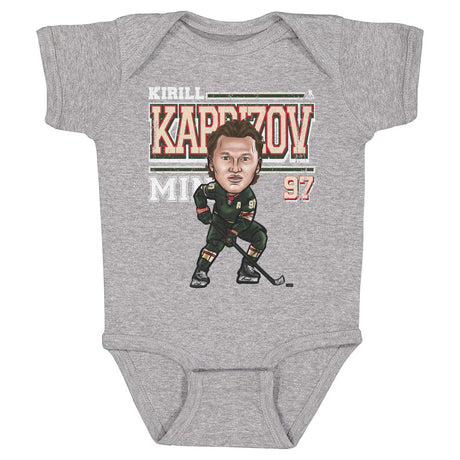 Kirill Kaprizov Kids Baby Onesie | 500 LEVEL