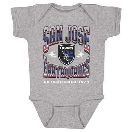 San Jose Earthquakes Kids Baby Onesie | 500 LEVEL