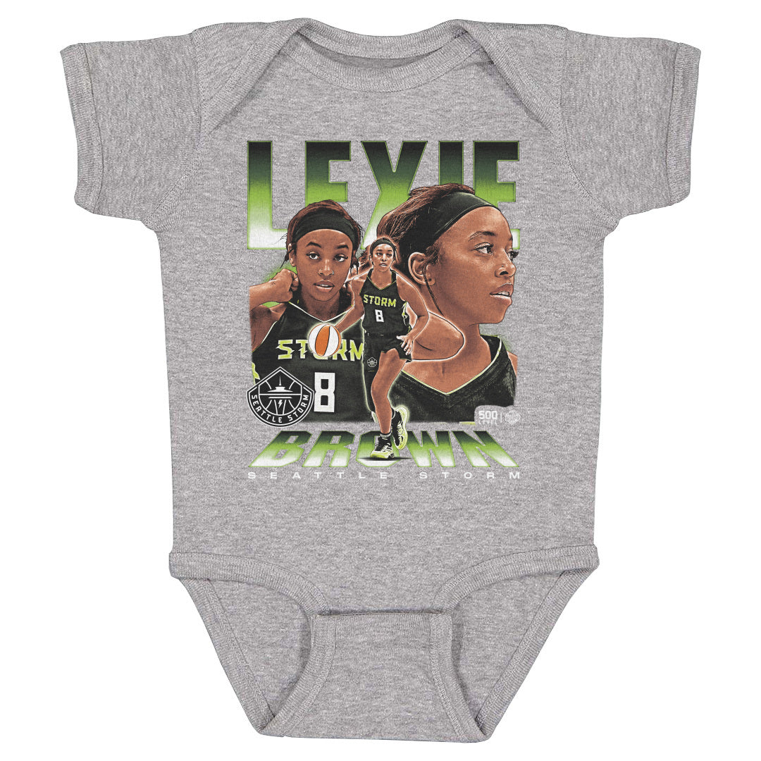 Lexie Brown Kids Baby Onesie | 500 LEVEL