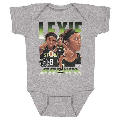 Lexie Brown Kids Baby Onesie | 500 LEVEL