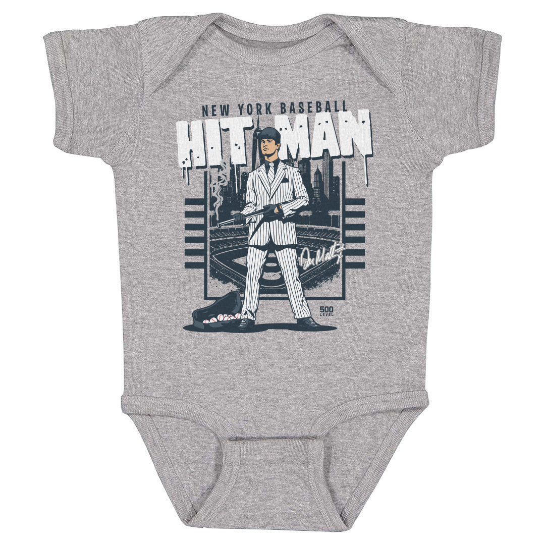 Don Mattingly Kids Baby Onesie | 500 LEVEL