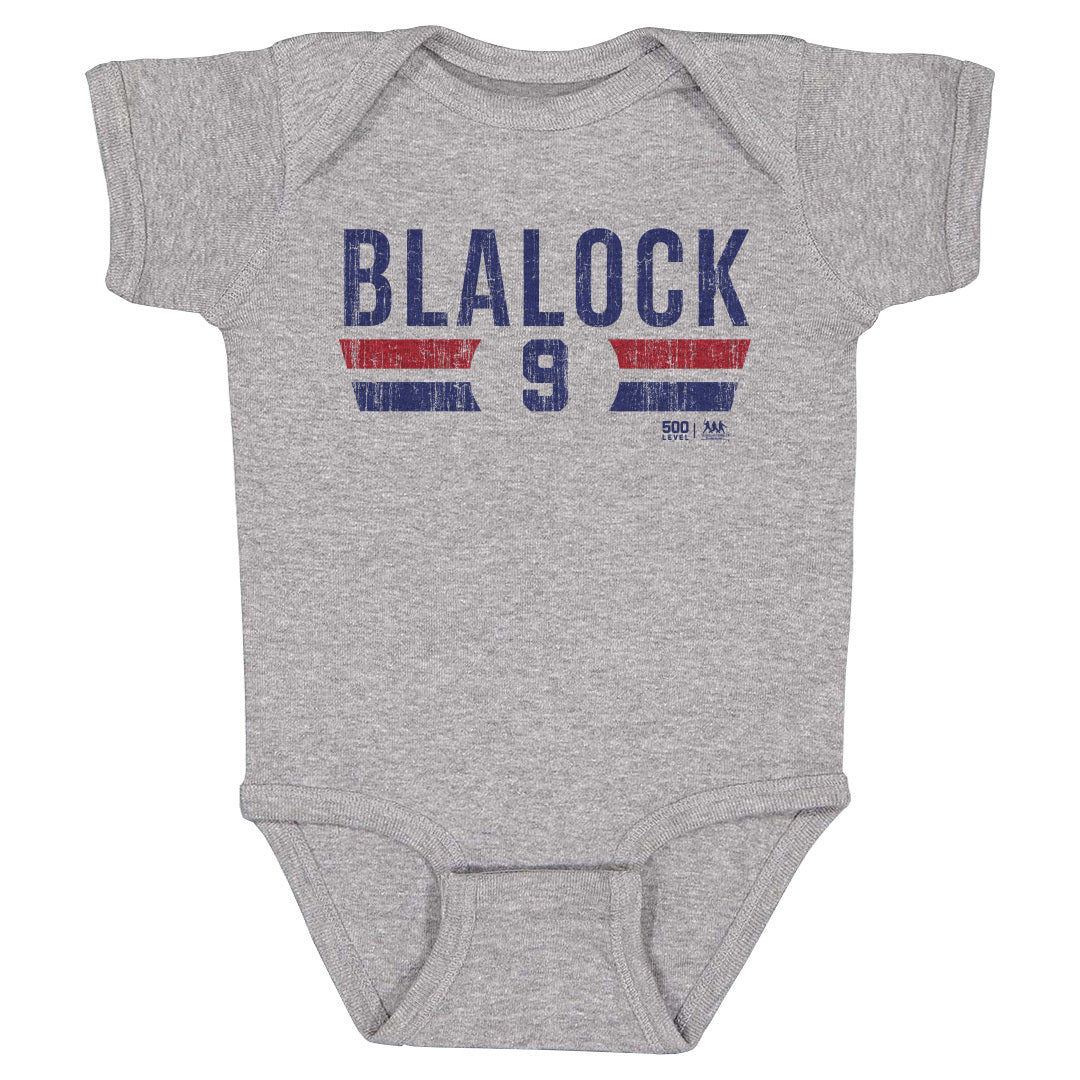Hank Blalock Kids Baby Onesie | 500 LEVEL