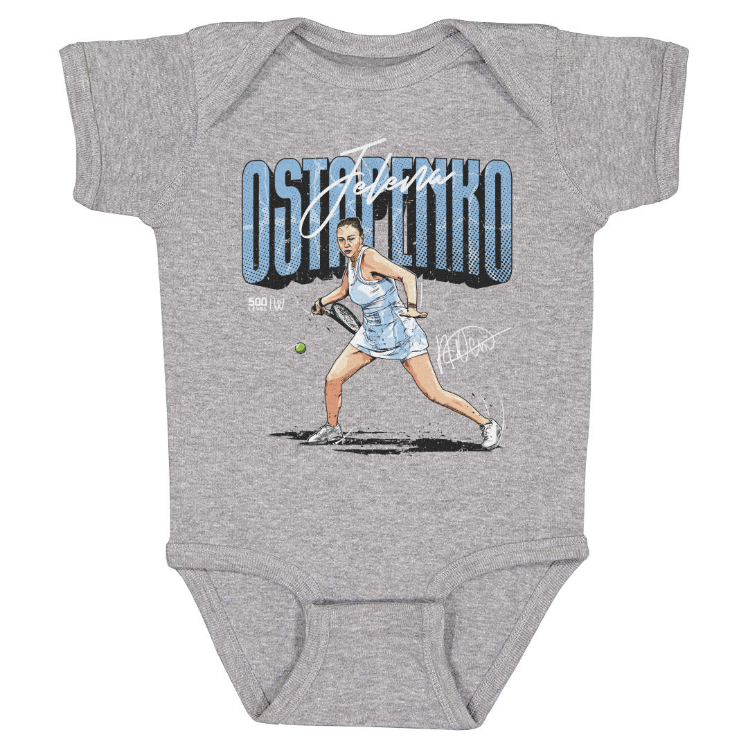 Jelena Ostapenko Kids Baby Onesie | 500 LEVEL