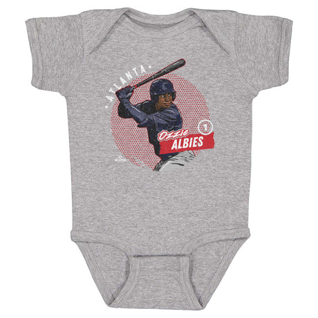 Ozzie Albies Kids Baby Onesie | 500 LEVEL