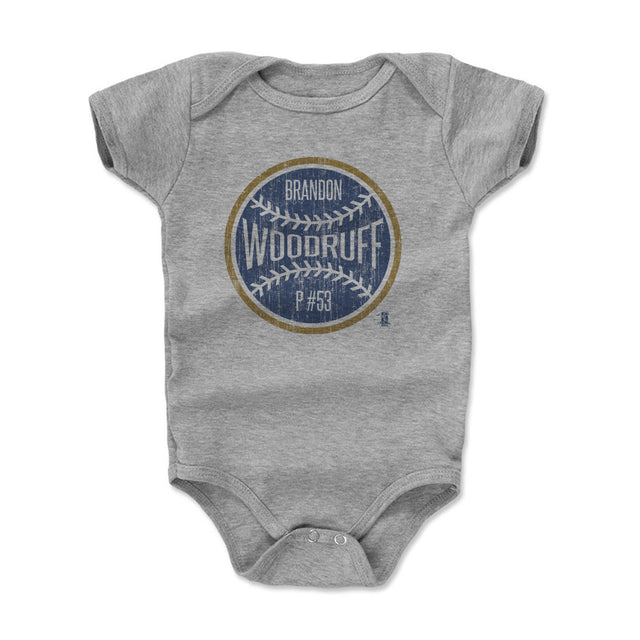 Brandon Woodruff Kids Baby Onesie | 500 LEVEL